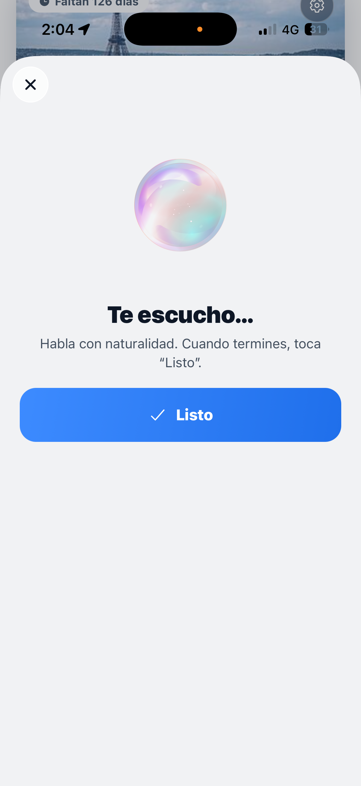 Crear un viaje por voz